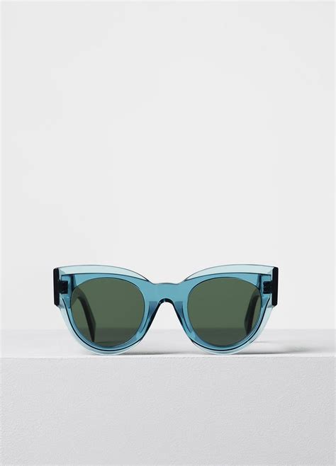 celine blue sunglasses ss17